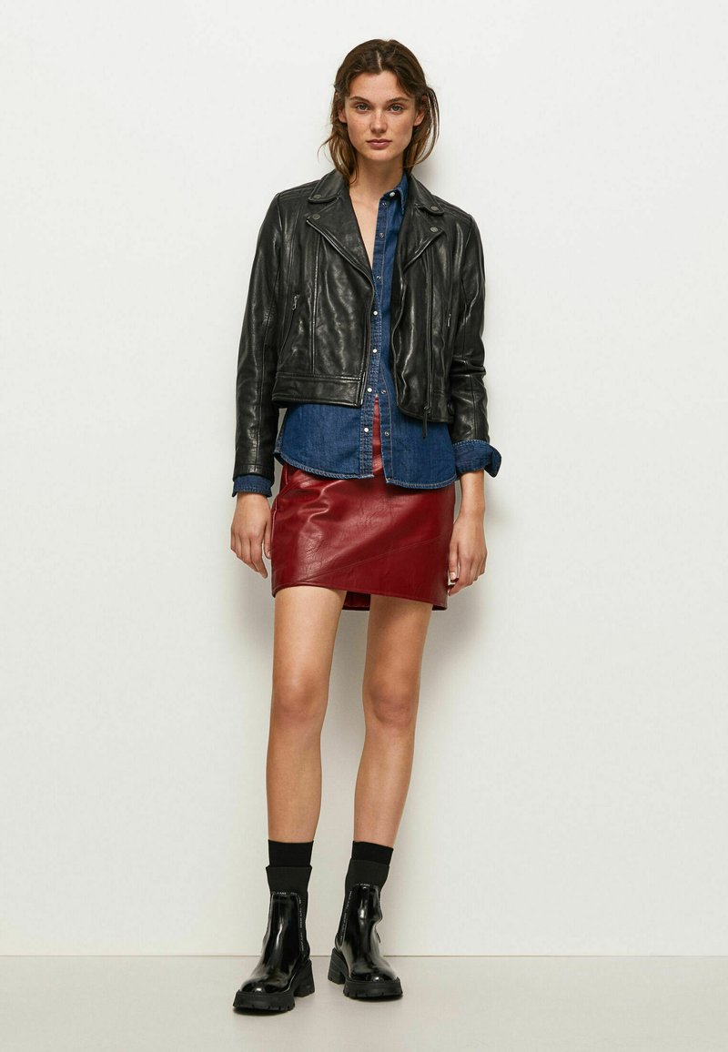 Pepe Jeans LUNA Minifalda - burnt oscuro Zalando.es