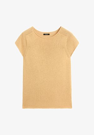 Massimo Dutti, T-Shirt basic - yellow