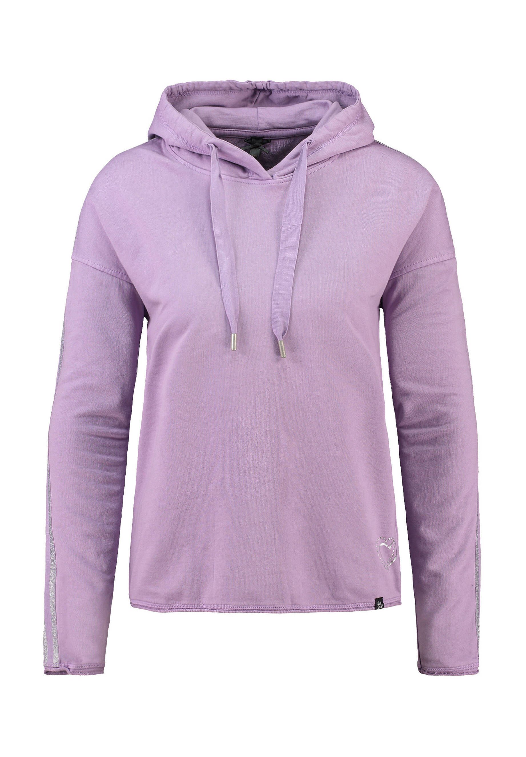lila hoodie
