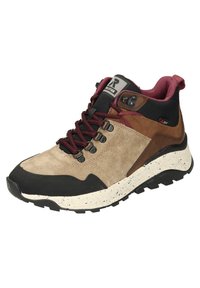 Rieker Sport Bottines à lacets - black fango kastanie peanut