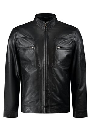 URBAN - Leren jas - black