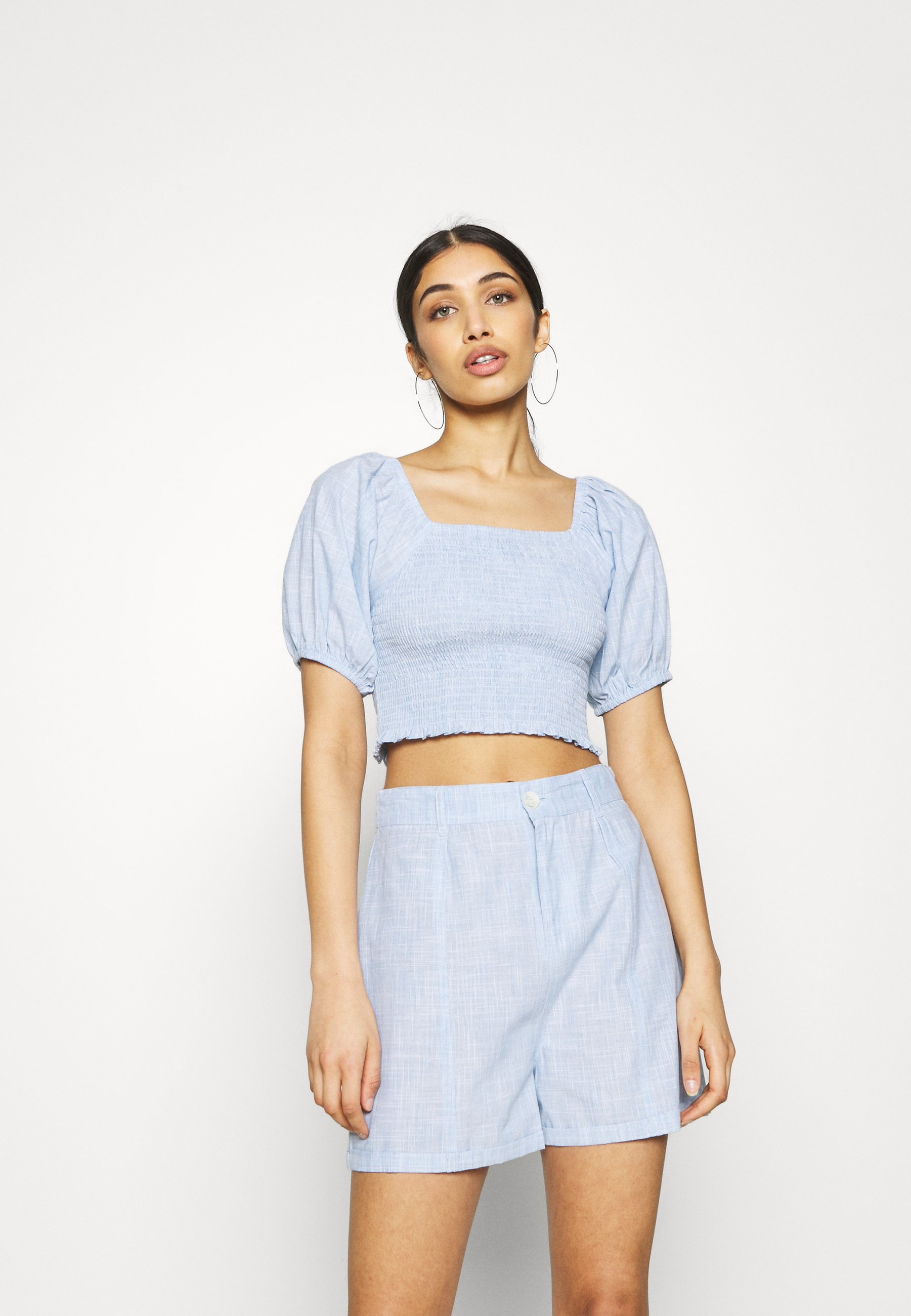 Missguided Denim shorts - blue 