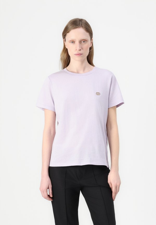 Basic T-shirt - fiori di lilla