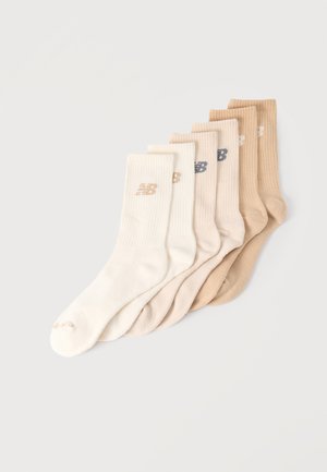 PERFORMANCE BASIC UNISEX 6 PACK - Sportzoknik - beige