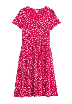 Seasalt Cornwall, SEASALT CORNWALL ENOR DRESS - Robe en jersey - sea spray floral bright radish