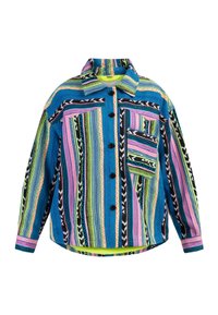 Jachetă de vară - mehrfarbig neongrün