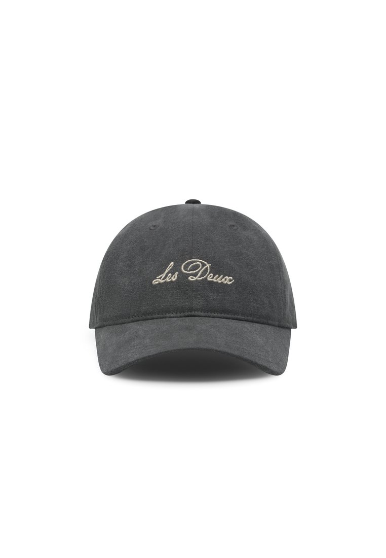 Les Deux - WASHED DAD CAP UNISEX - Cap - black, Vergrößern