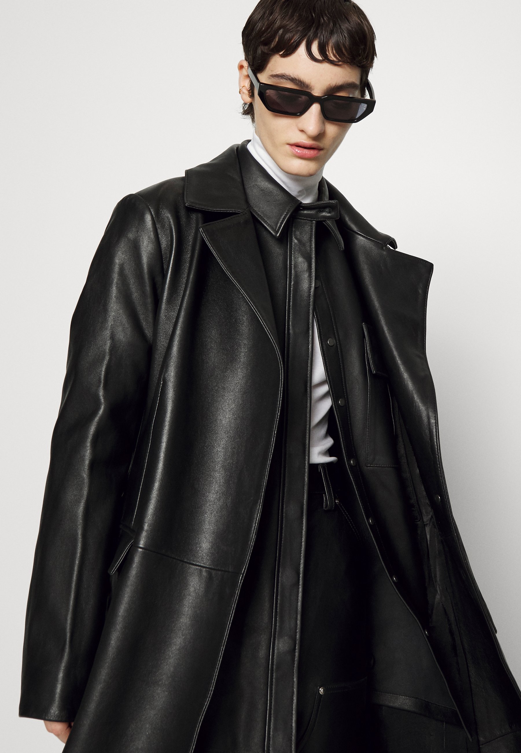 long black evening coat