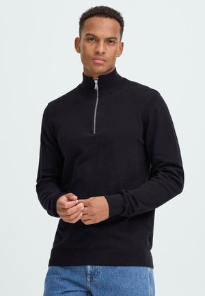 Blend BHBRYAN HALFZIP - Striktrøje - black beauty