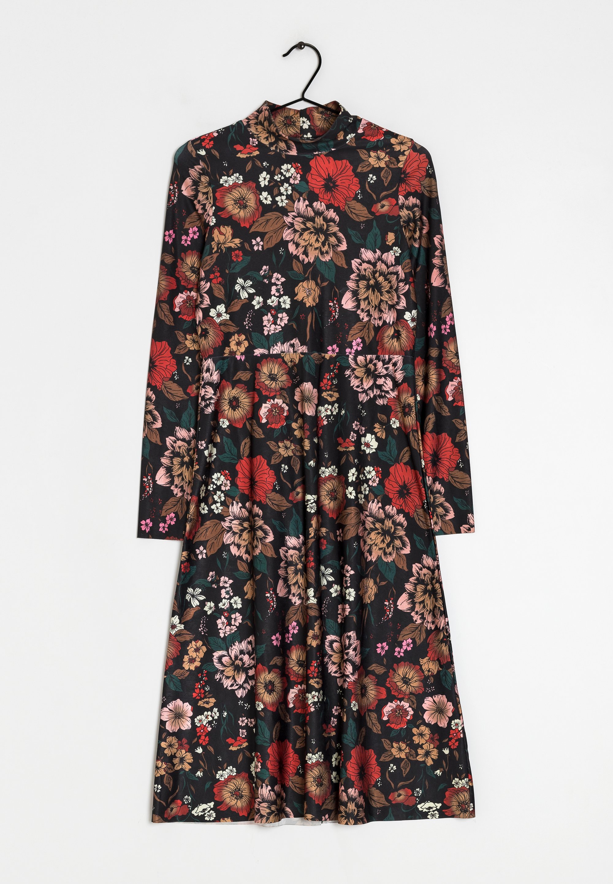 monki floral midi dress Green Floral Monki Flower Dress Pastel Green Floral Print MONKI Midi Dress