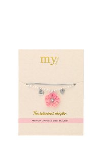 My Jewellery DOUBLE WITH FLOWER - Pulsera - silver-coloured