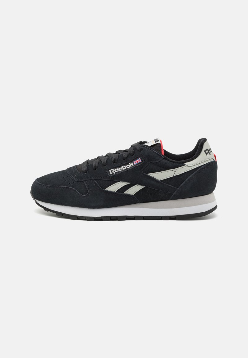 Reebok Classic - CLASSIC LEATHER UNISEX - Sneakers - core black/steely fog/cherry, Forstør