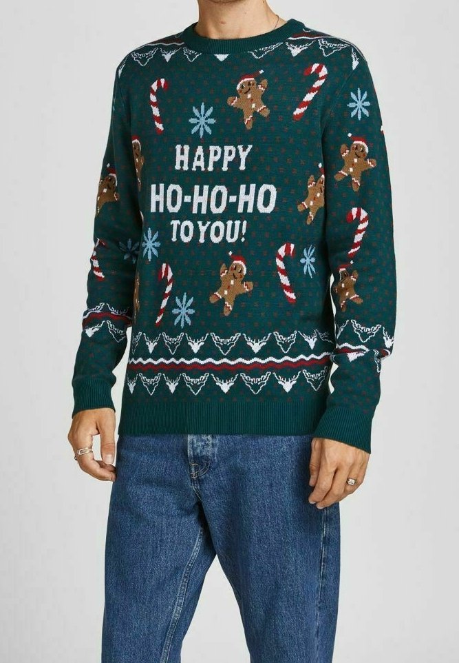 Jack & Jones Strickpullover - evergreen