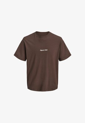 Jack & Jones, JORNORREBRO EMB TEE SS CREW NECK NOOS - Camiseta estampada - java