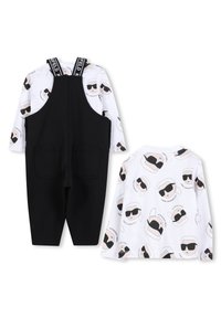 KARL LAGERFELD KIDS SET - Long sleeved top - black
