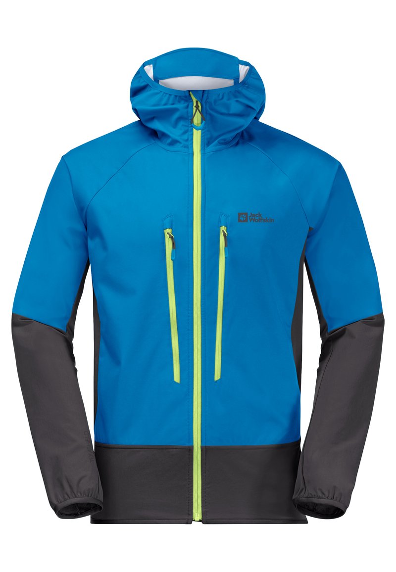 Jack Wolfskin ALPSPITZE - Veste softshell - blue pacific/bleu marine ...