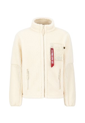 Alpha Industries, ZIP - Fleecejacke - off white