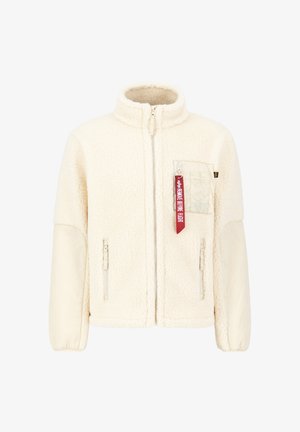 Alpha Industries, ZIP - Fleecejacke - off white
