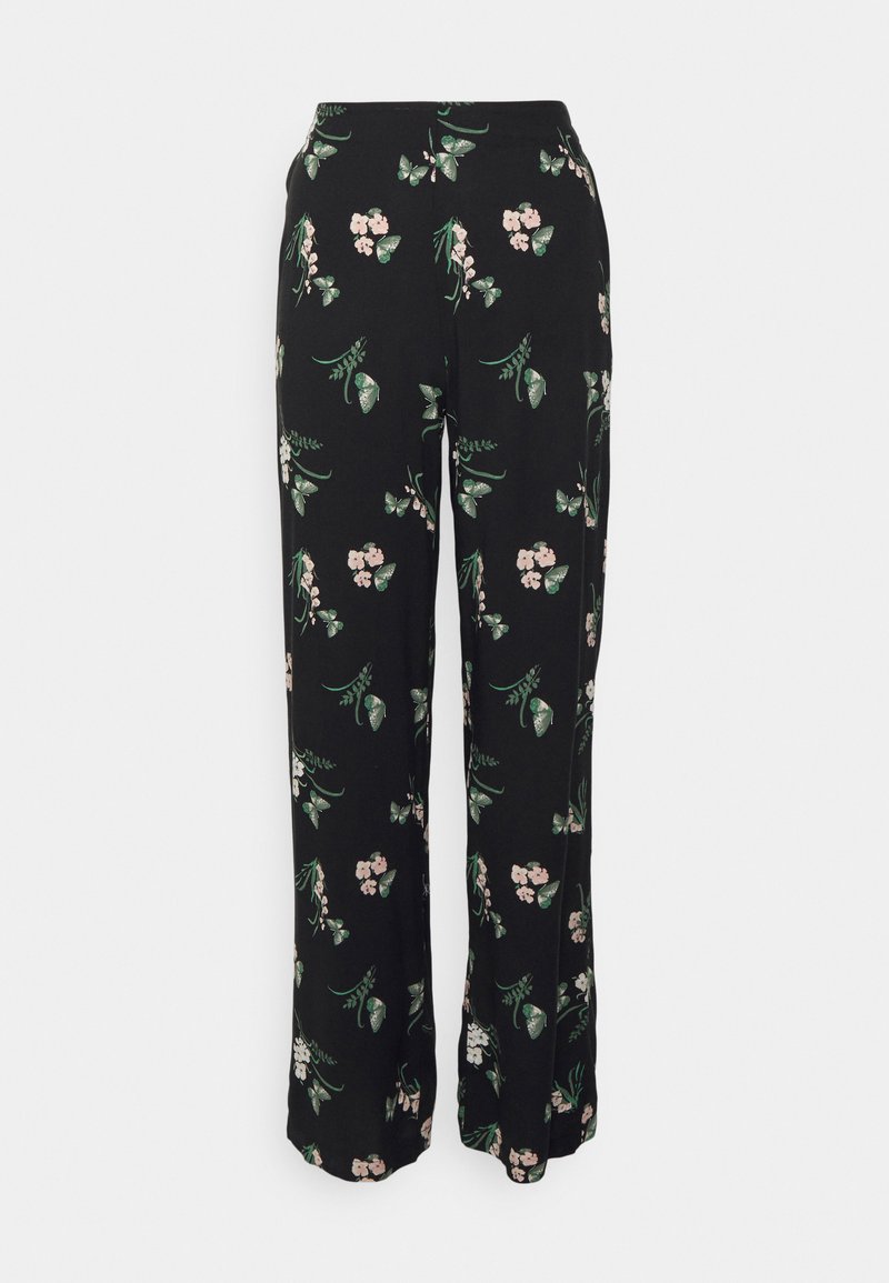 Damen Chinos | Vero Moda VMSIMPLY EASY WIDE PANT Stoffhose black/schwarz - NQ78810 Damen Chinos | Vero Moda VMSIMPLY EASY WIDE PANT Stoffhose black/schwarz - NQ78810