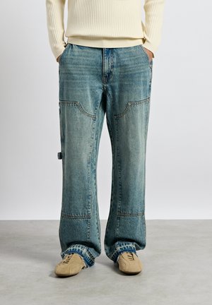 Burocs, TONY CARPENTER JEANS - Дънки с широк крачол - azure blue