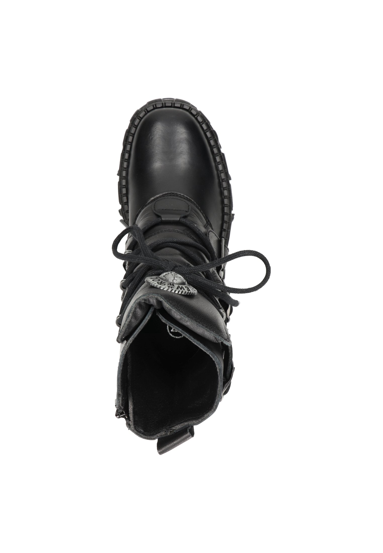 New Rock IMPERFECT M- TANK - Platform ankle boots - zwart/black