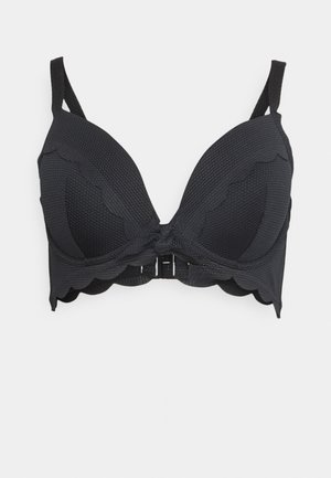 Fantasie - Slip Bikini Donna Regolabile Stampa Floreale - Taglia Small, Colore Nero