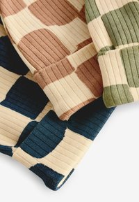 Next 3 PACK REGULAR FIT - Kootud müts - blue