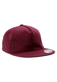 UNSTRUCTURED 5-PANEL SNAPBACK - Sapka - maroon