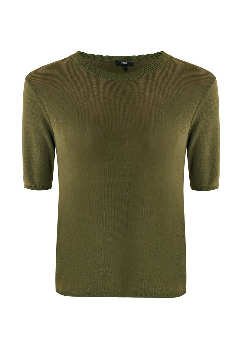Mexx T-shirt basic kaki