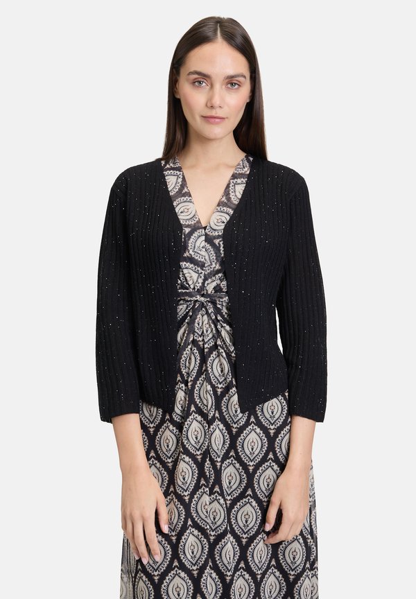 MIT 3/4 ARM - Strickjacke - schwarz