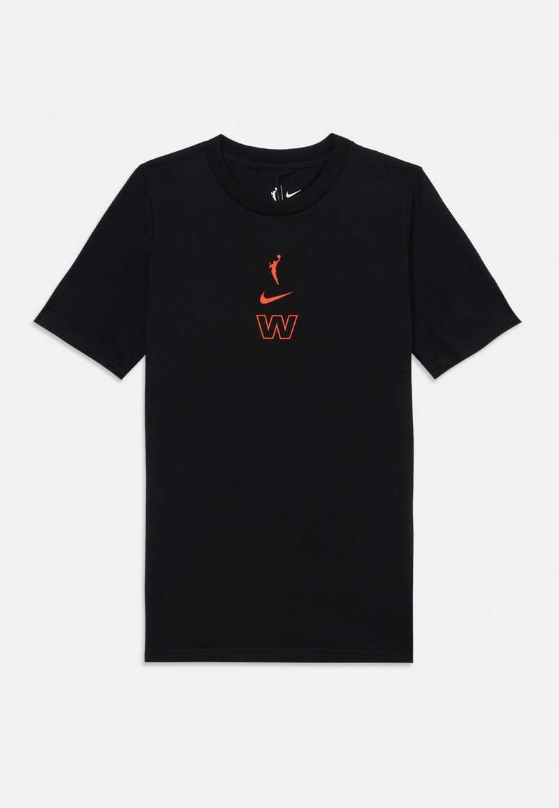 Nike Performance - WNBA ESSENTIAL TEE UNISEX - Marškinėliai su spaudiniu - black, Padidinti