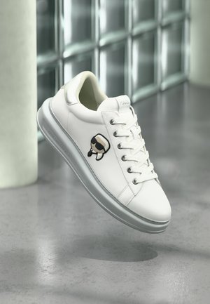 KAPRI MENS LACE - Αθλητικά παπούτσια - white/silver-coloured