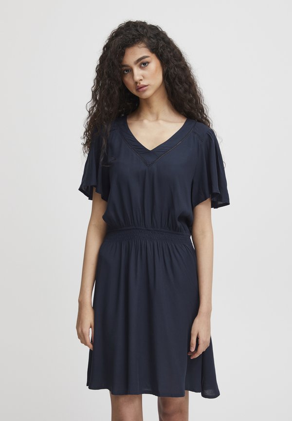 IHEVINO - Day dress - total eclipse solid