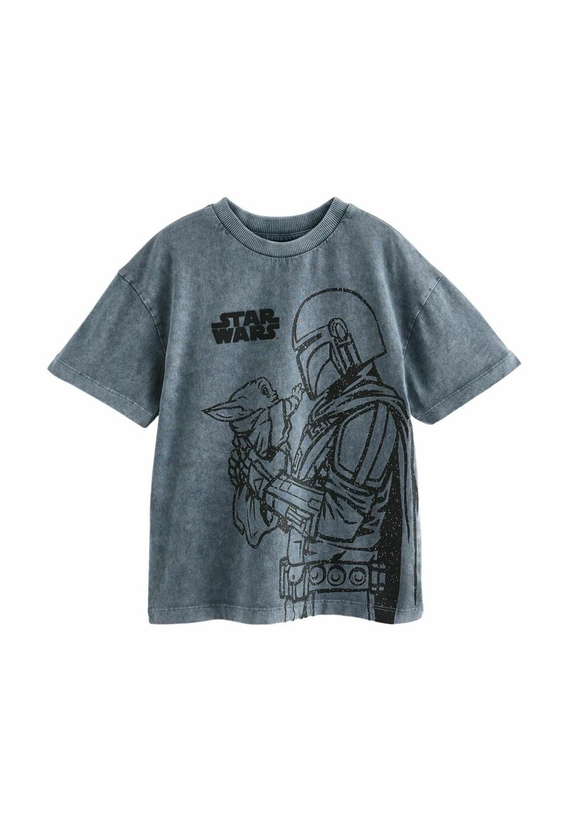 Next T-shirt print - charcoal grey