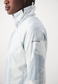 Columbia GLACIAL™ PRINT 1/2 ZIP - Felpa in pile - crushed blue snowflight