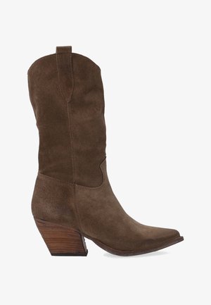 VENEZIA ANKLE BOOTS - Kovbojské/motorkářské kozačky - bronze