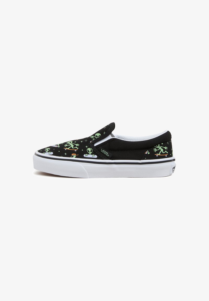 Vans SLIP-ON - Tenisky - black green