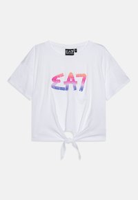 EA7 Emporio Armani - SPORTSWEAR - T-shirt imprimé - white Image miniature 1