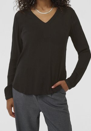 Bluse - black