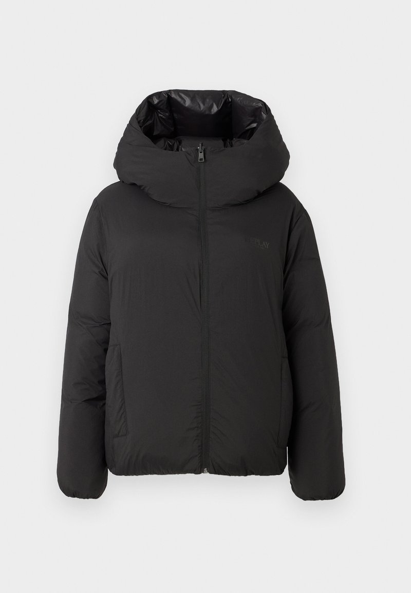 Replay Winterjas zwart