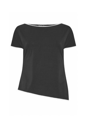Yours Clothing, PLUS SIZE CASUAL TOPS - Camiseta estampada - black