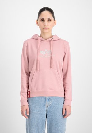 Hoodie - silver pink