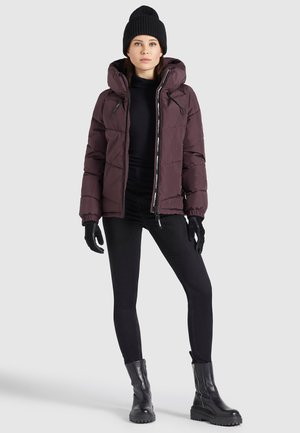 ESILA - Winter jacket - weinrot