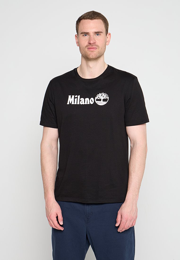 Timberland T-shirt print zwart Timberland T-shirt print zwart