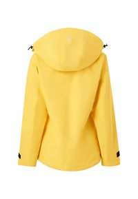Áhkká Regnjakke / vandafvisende jakker - zitronengelb