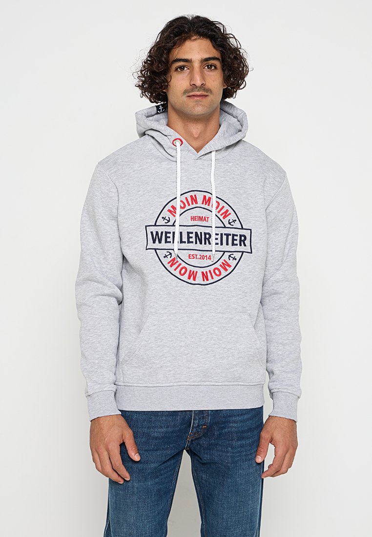 zwillingsherz Hoodie lichtgrijs zwillingsherz Hoodie lichtgrijs