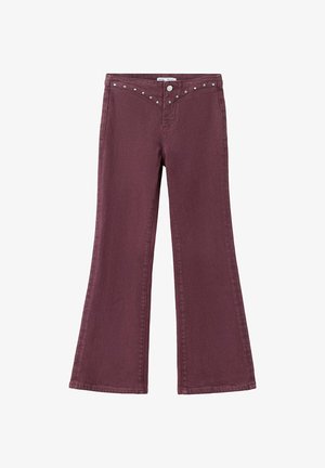 Mango Kids, KID - Jean flare - bordeaux