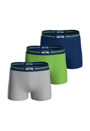 SEATTLE SEAHAWKS 3ER PACK - Calzoncillos - nny grn mgr
