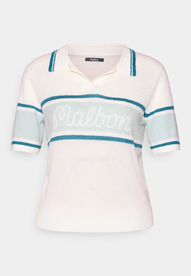 Malbon Poloshirt wit Malbon Poloshirt wit