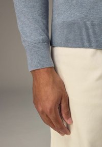 Next REGULAR FIT - Hosszú ujjú felső - light blue marl